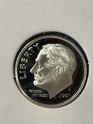 2005 S Silver Roosevelt Dime, Proof