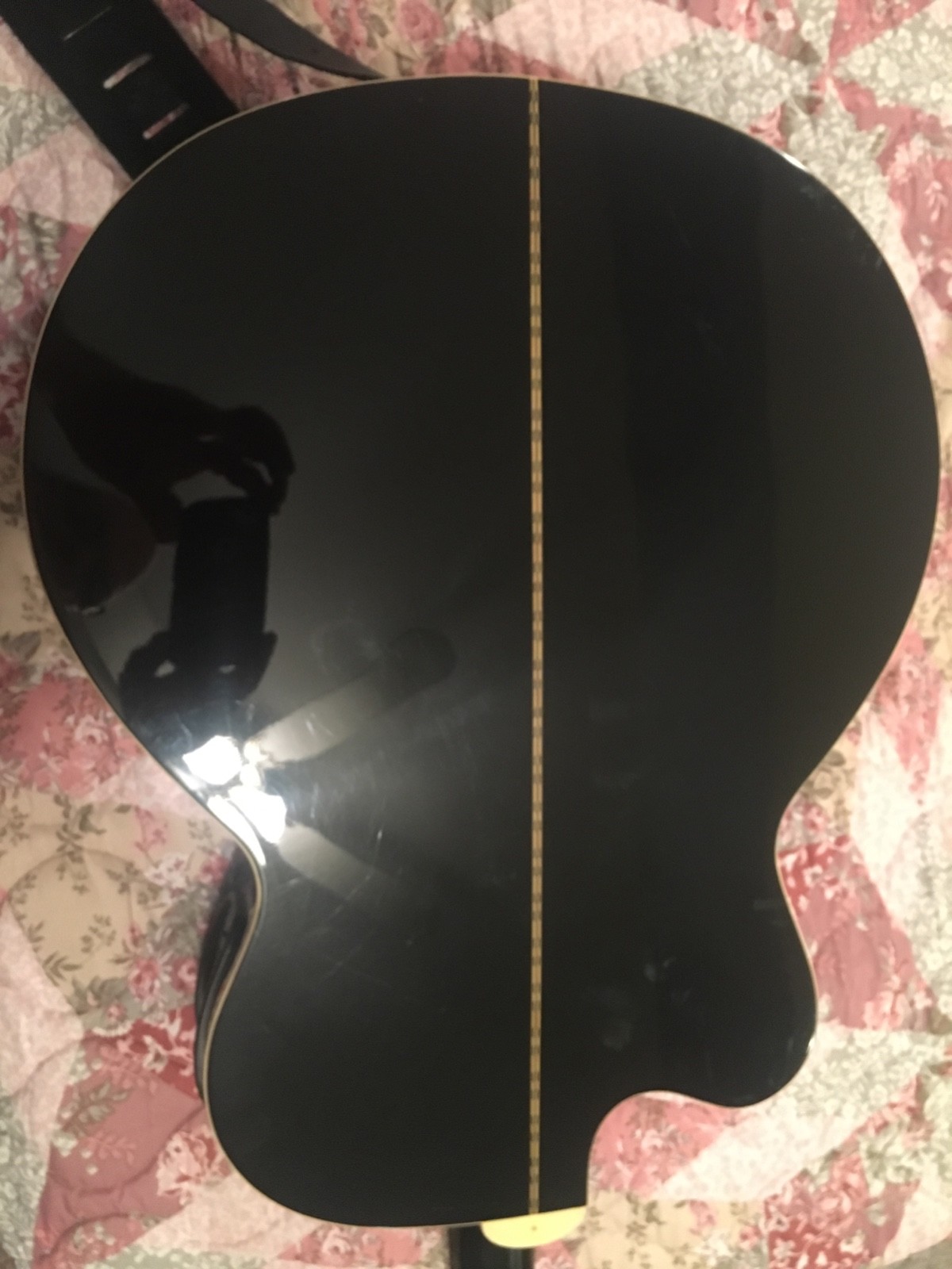 Epiphone EJ200CE Jumbo Cutaway Acoustic Electric Guitar Black