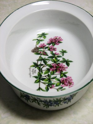 Royal Worcester WORCESTER HERBS 11 Inch Oval Casserole Baking Dish - Thyme