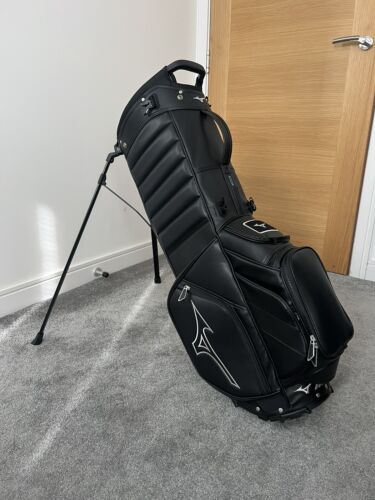 MIZUNO TOUR STAND GOLF CARRY BAG / 6 WAY PREMIUM PU LEATHER MIZUNO TOUR STAND GOLF CARRY BAG / 6 WAY PREMIUM PU LEATHER