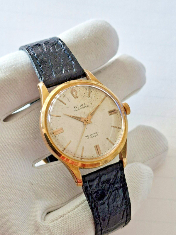 Vintage Olma Polo Super In Good Working Condition - Movement As 1702 / 03