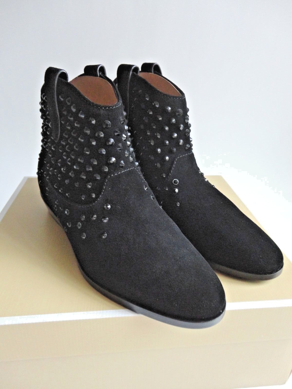 michael kors rhinestone booties