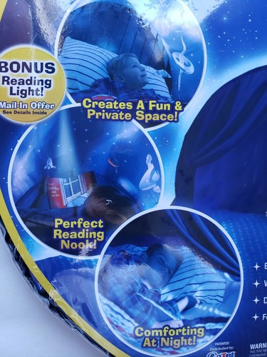 NEW! Kids Ontel Dream Tent Twin size bed  - Space Adventure as seen on tv