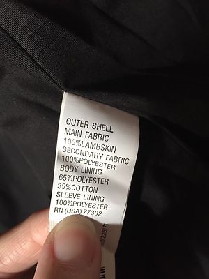 Pre-owned Zara Size M -  Real Leather Biker Jacket With Zips Two Tone Black Camel Coat In Black/ Camel/ Beige