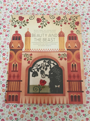 Beauty and the Beast, Paper pop up book By Jeanne-Marie Leprince De Beaumont