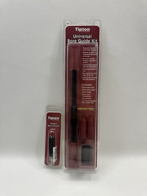 Tipton Universal Rifle Bore Guide Kit Gun .17 To .30 Caliber & Nylon Bore Brush