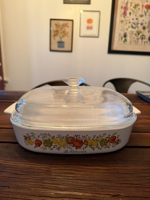 RARE Vintage Corning Ware Spice of Life La Romarin A-10-B