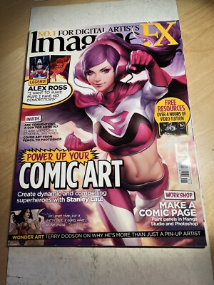 ImagineFX 117 Future Media Magazine July 2015 Stanley Lau Artgerm Pepper