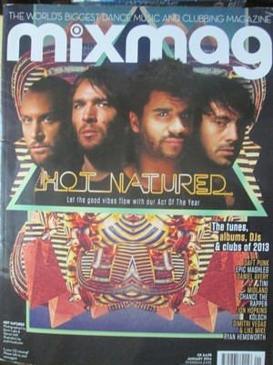 Mixmag Magazine 272 Jan 2014 Hot Natured Orbital Giorgio Moroder Daft Punk DJ