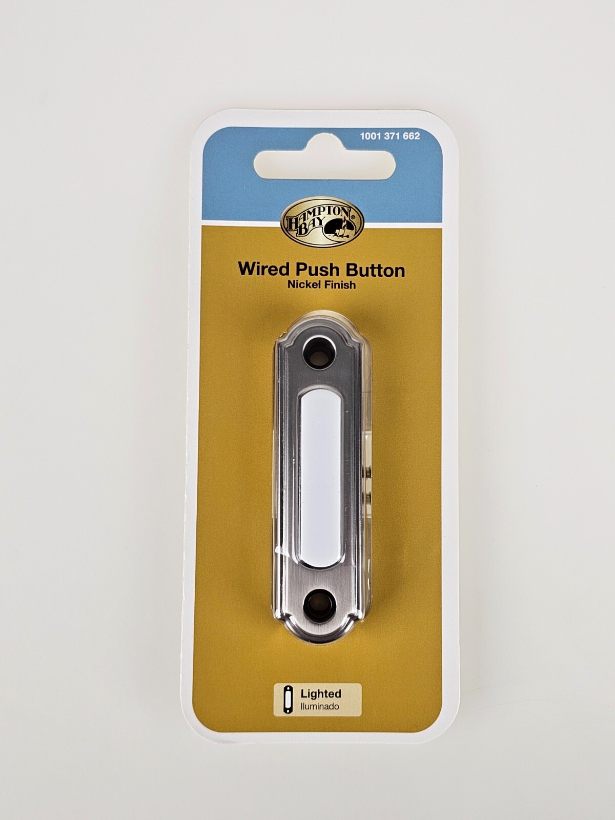 Honeywell Home RPW213A1006/A Door Chime, Wired, Ph, Lit, Brhed Nickel