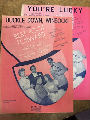 Movie Musical 2-pack sheet music from BEST FOOT FORWARD (Ralph Blaine)