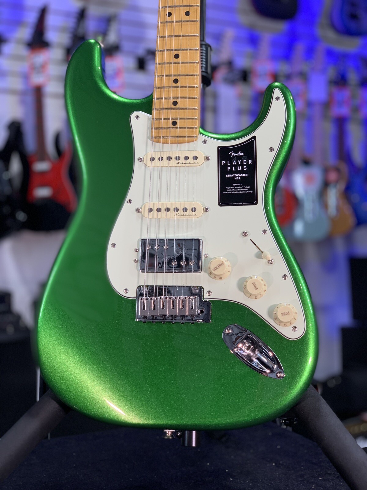 Fender Player Plus Stratocaster HSS Electric Guitar Cosmic