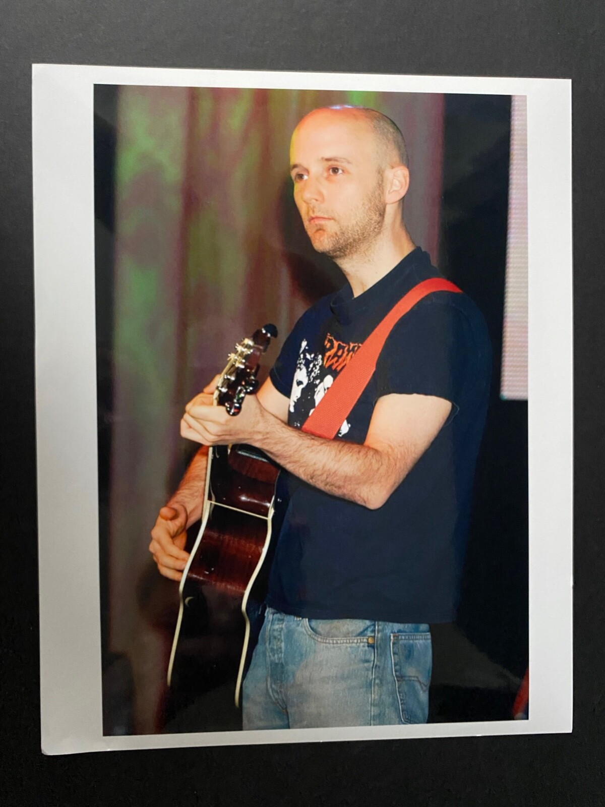 MOBY - CHART TOPPING SINGER / SONGWRITER - SUPERB UNSIGNED COLOUR PHOTO