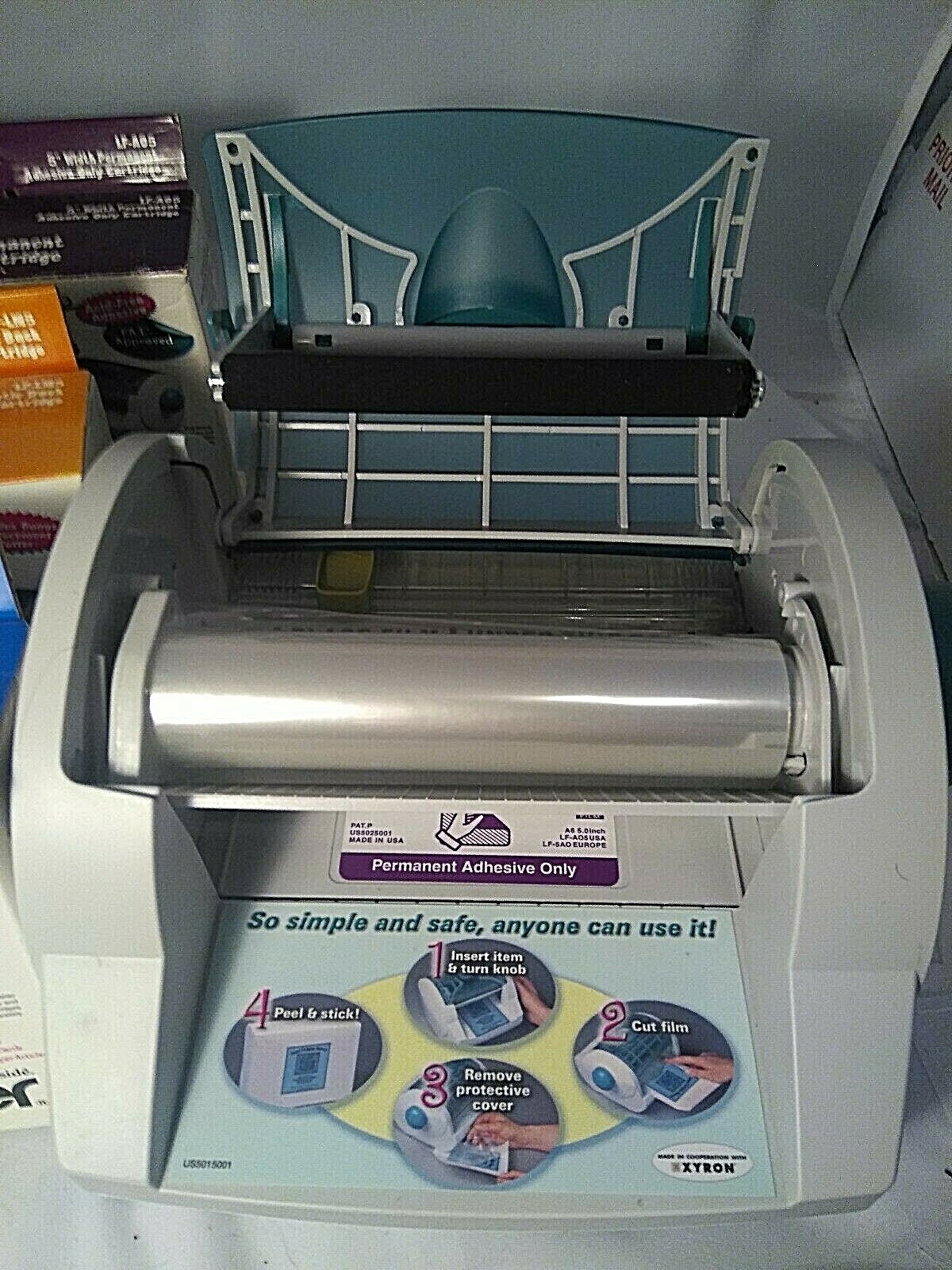 Brother Backster LX-570 Multi Finisher Laminator Sticker Maker Magnet Back Lot