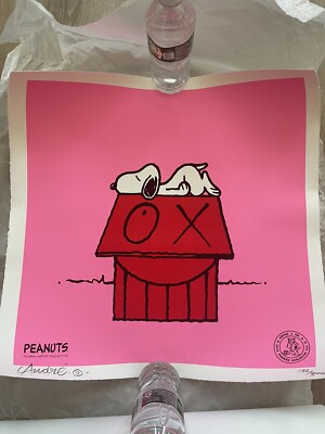 Andre×SNOOPY ポスター Andre スヌーピー PEANUTS ポスター