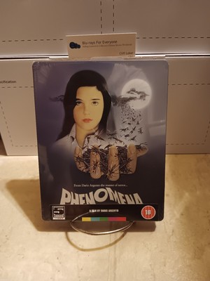 NEW Phenomena SteelBook (1985) Blu-ray (UK) Region Free - No Dents - ShipNextDay