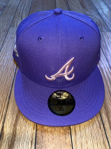 NEWERA \"Atlanta Braves\" スワロフスキーカスタム Swarovski Crystal Red Atlanta Braves 2021 World Series New