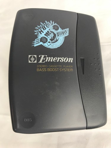 Emerson Personal Stereo Cassette Player Bass Boost Portable Walkman AC2134