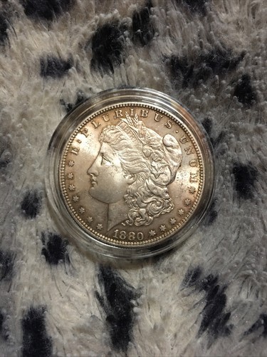 E Pluribus Unum 1880 Silver One Dollar US Coin | eBay