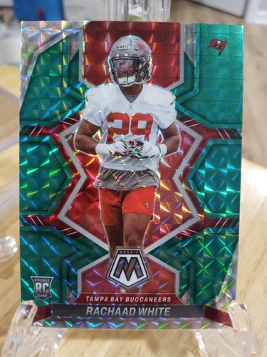 2022 Panini Mosaic Rachaad White Green Mosaic Prizm Rookie