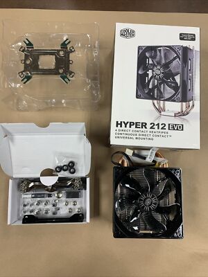 Cooler Master Hyper 212 EVO Cooling Fan for AMD Ryzen/Intel