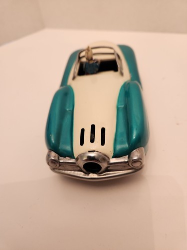 Vintage tin friction toy car by Alps, Japan
