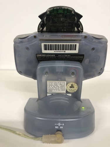 Gameboy Advance With Power Pak Charger And Wireless Adapter