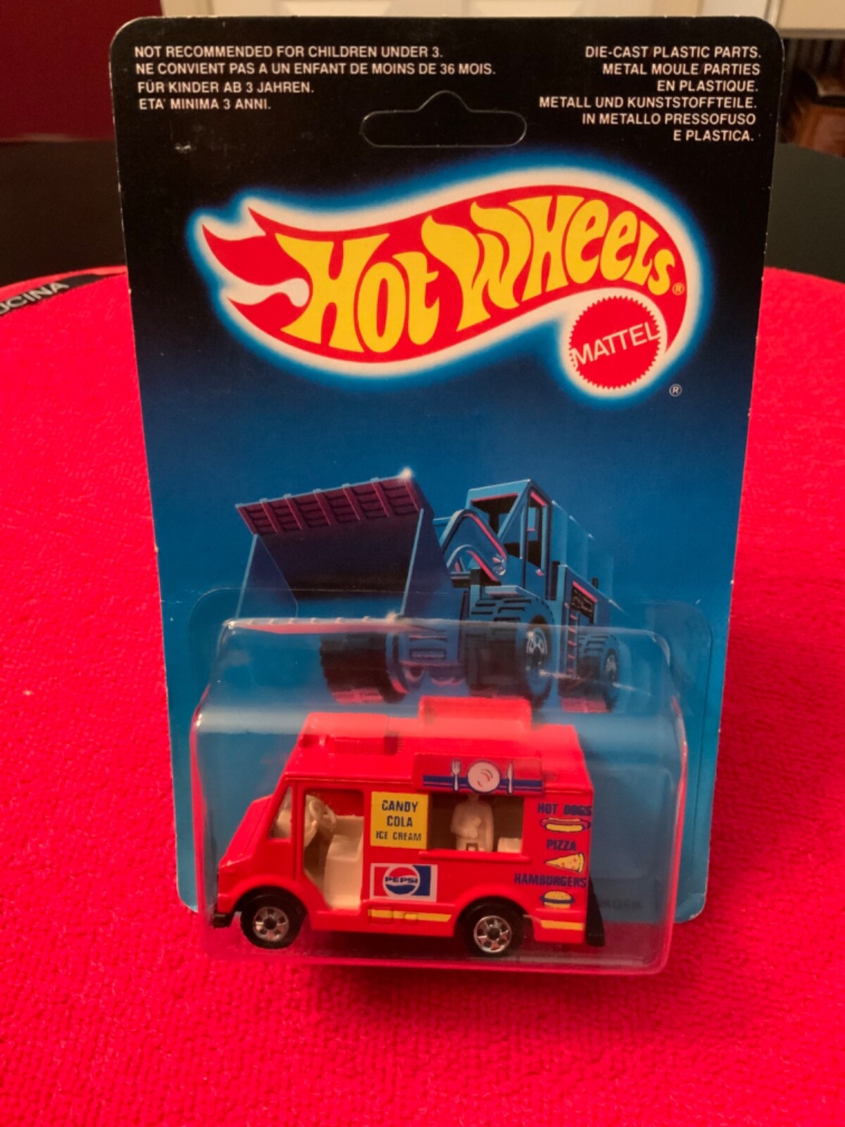 Hot Wheels Vintage Good Humor Ice Cream Truck Red PEPSI BW