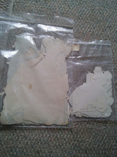 015 Vintage Lot of Paper Dolls Clothing 1940's Small & Large