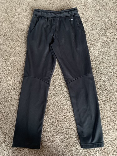 EUC NIKE Youth Boys Therma Dri-Fit Athletic Pants Dark Gray Size L