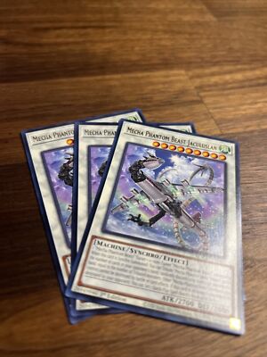 3x Mecha Phantom Beast Jaculuslan 1st Edition Rare MAGO-EN066 Yu-Gi-Oh!