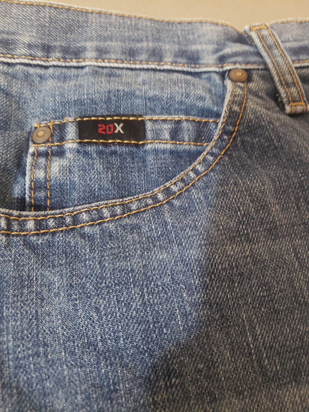 Men&rsquo;s Twenty X 20X by Wrangler Relaxed Fit Jeans Size 34x31