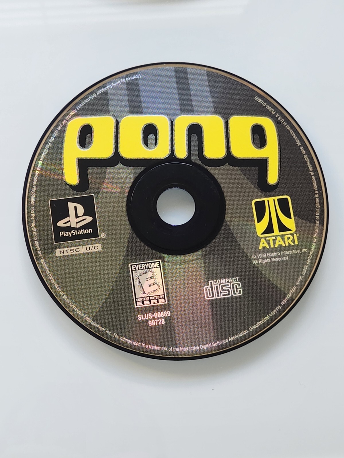 Pong: The Next Level (Sony PlayStation 1, 1999) PS1 DISC ONLY