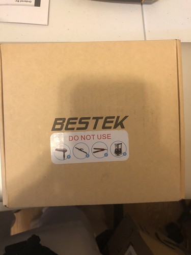 Brand New In Box BESTEK Power Converter UK/US/AU/EU 220V to 110V Travel Adapter