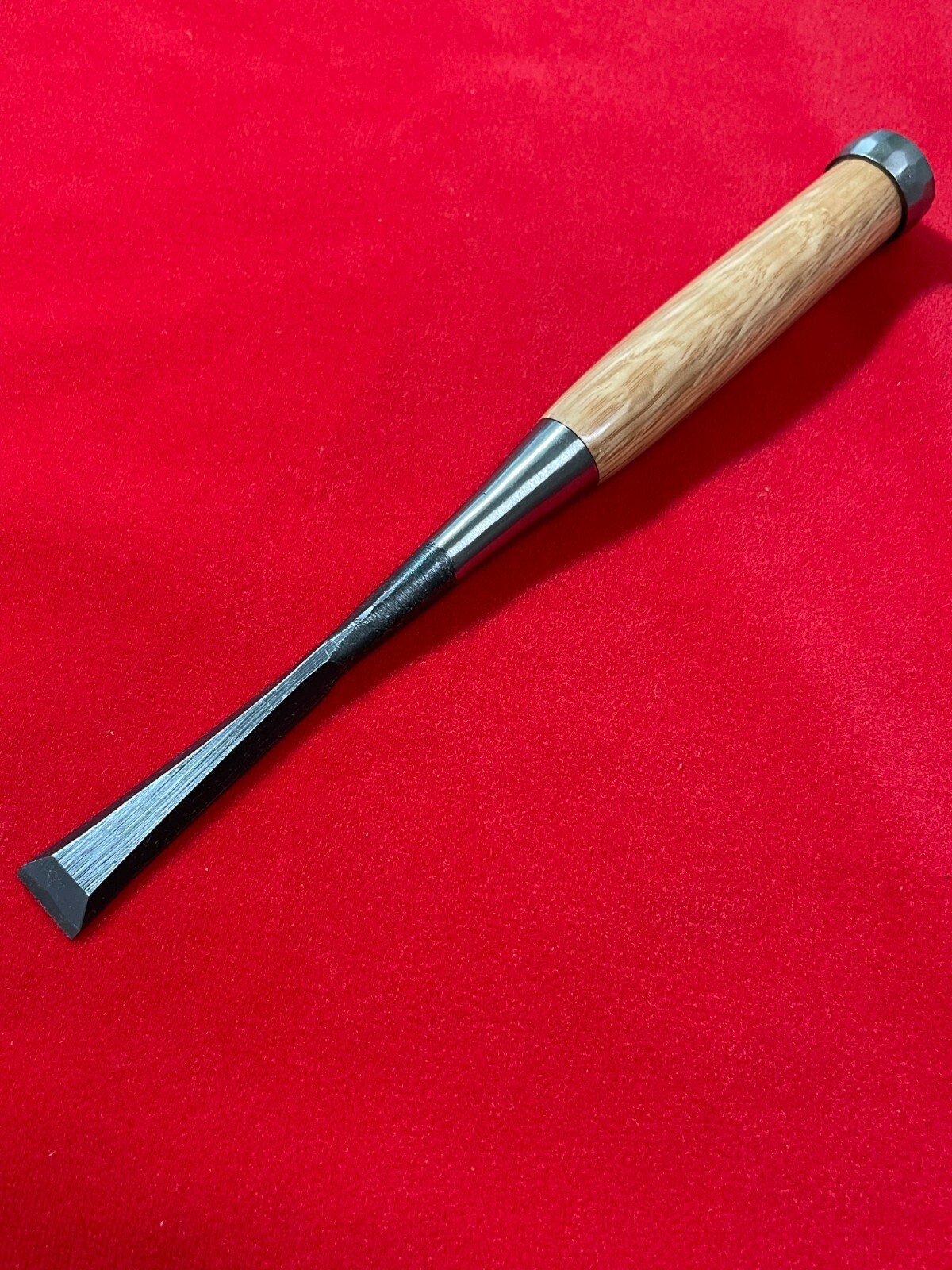 Japanese chisel Bachi nomi 15mm White Steel #2 Kiyogen Wood Japanese chisel Bachi nomi 15mm White Steel #2 Kiyogen Wood