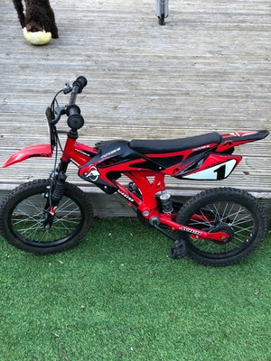 motorbike style bike 20 inch