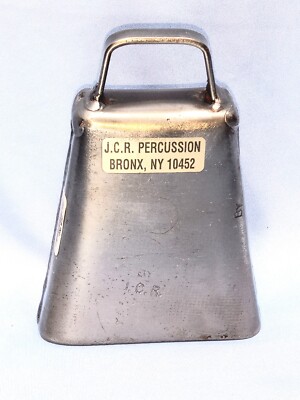 新品，お買い得 J.C.R PERCUSSION BRONX，NY 10452 カウベル