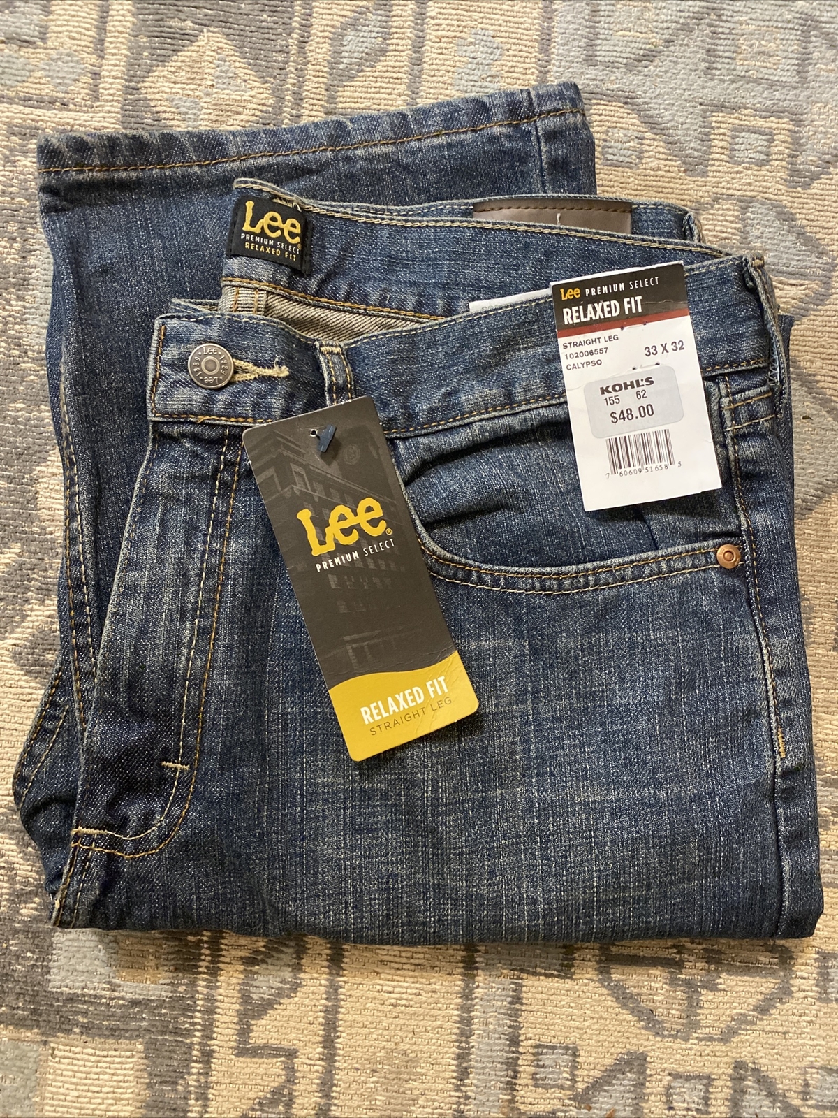 Джинсы Men's Lee Premium Select Relaxed 
