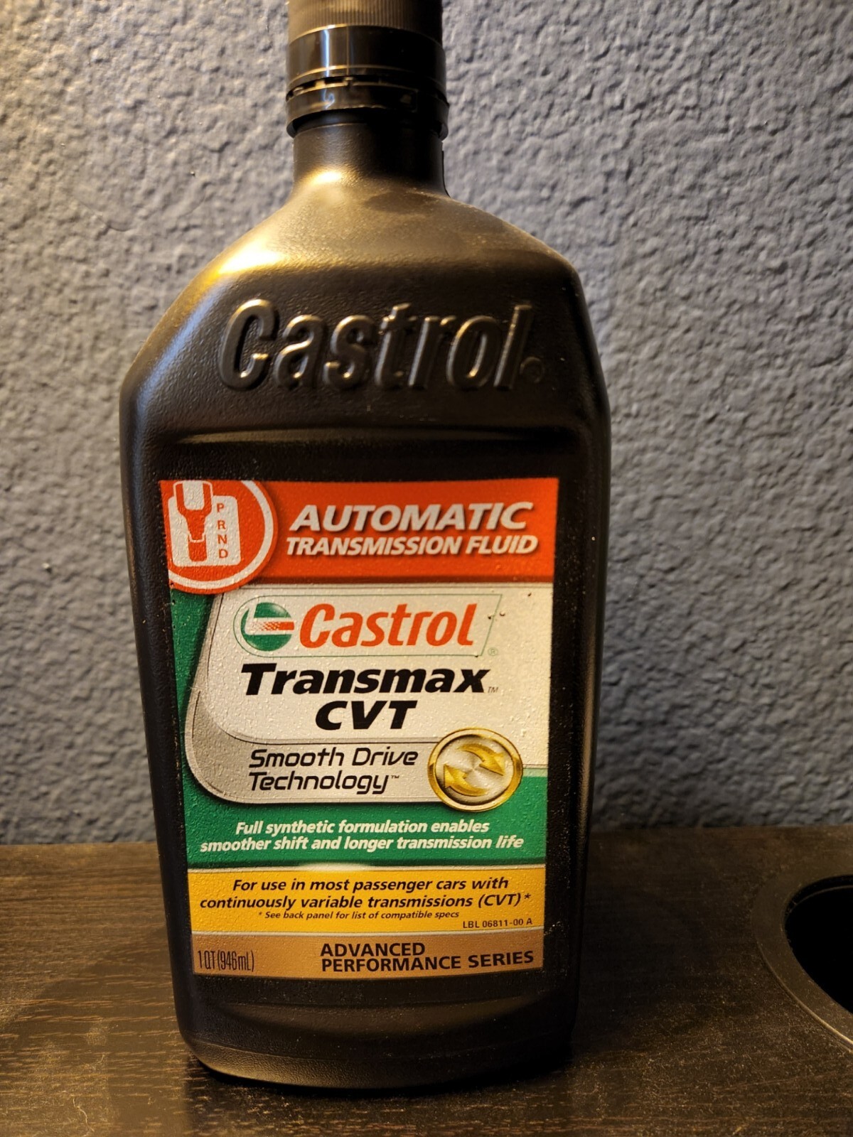 1 Quart Castrol 06811 Transmax ATF Black CVT Transmission