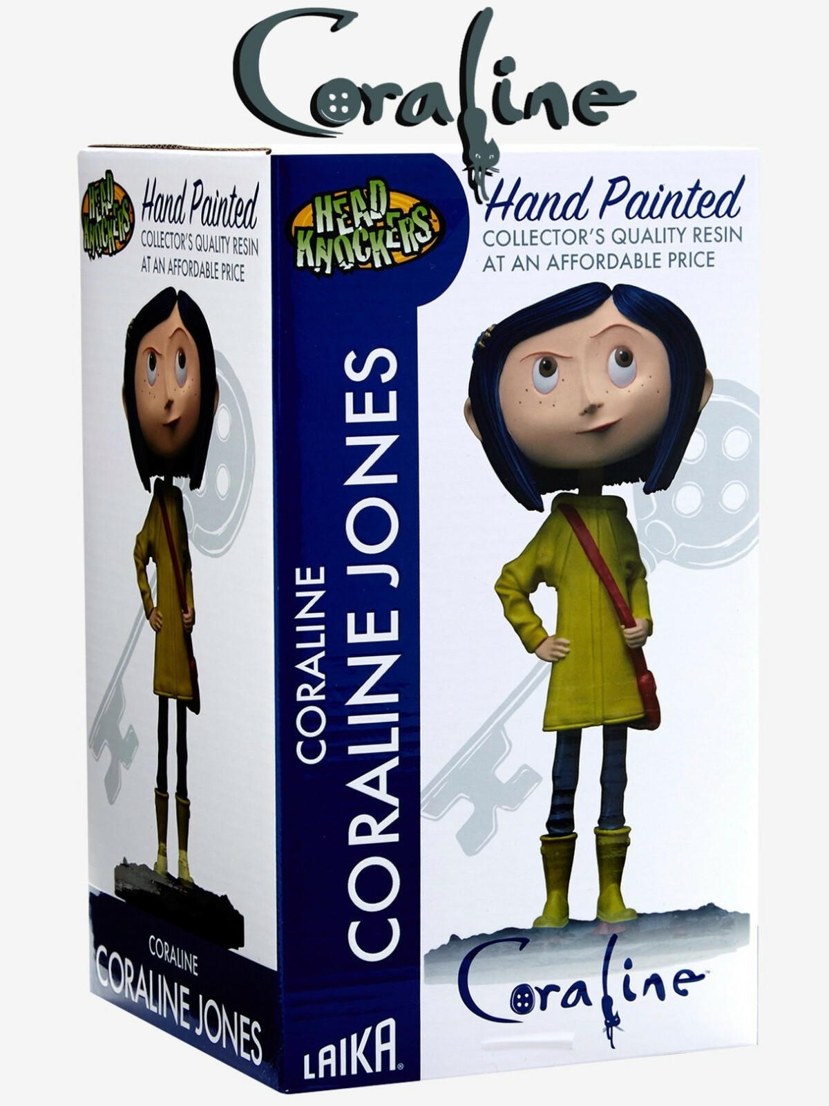 Coraline Head Knocker Neca Coraline Action Figures Toys Games