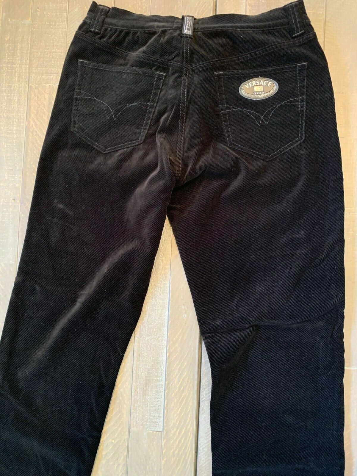 Versace Classic V2 Men's Pants Classic Vintage V2 Black Versace Classic V2 Men's Pants Classic Vintage V2 Black