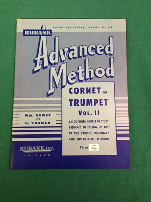 Rubank Advanced Method - Cornet or Trumpet, Vol. 2 (Paperback)