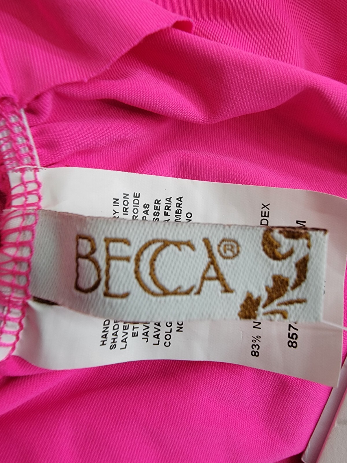 BECCA It's A Wrap Convertible Top to Skirt Cover Up Women's S Pink Glow Solid - Picture 13 of 15