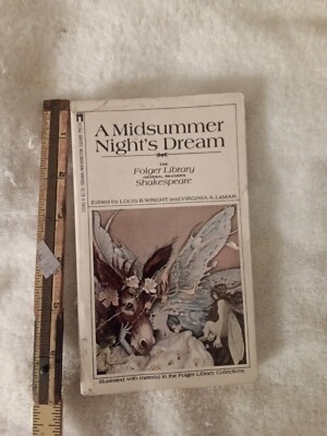 Vintage 1958 Shakespeare A Midsummer Night's Dream Paperback