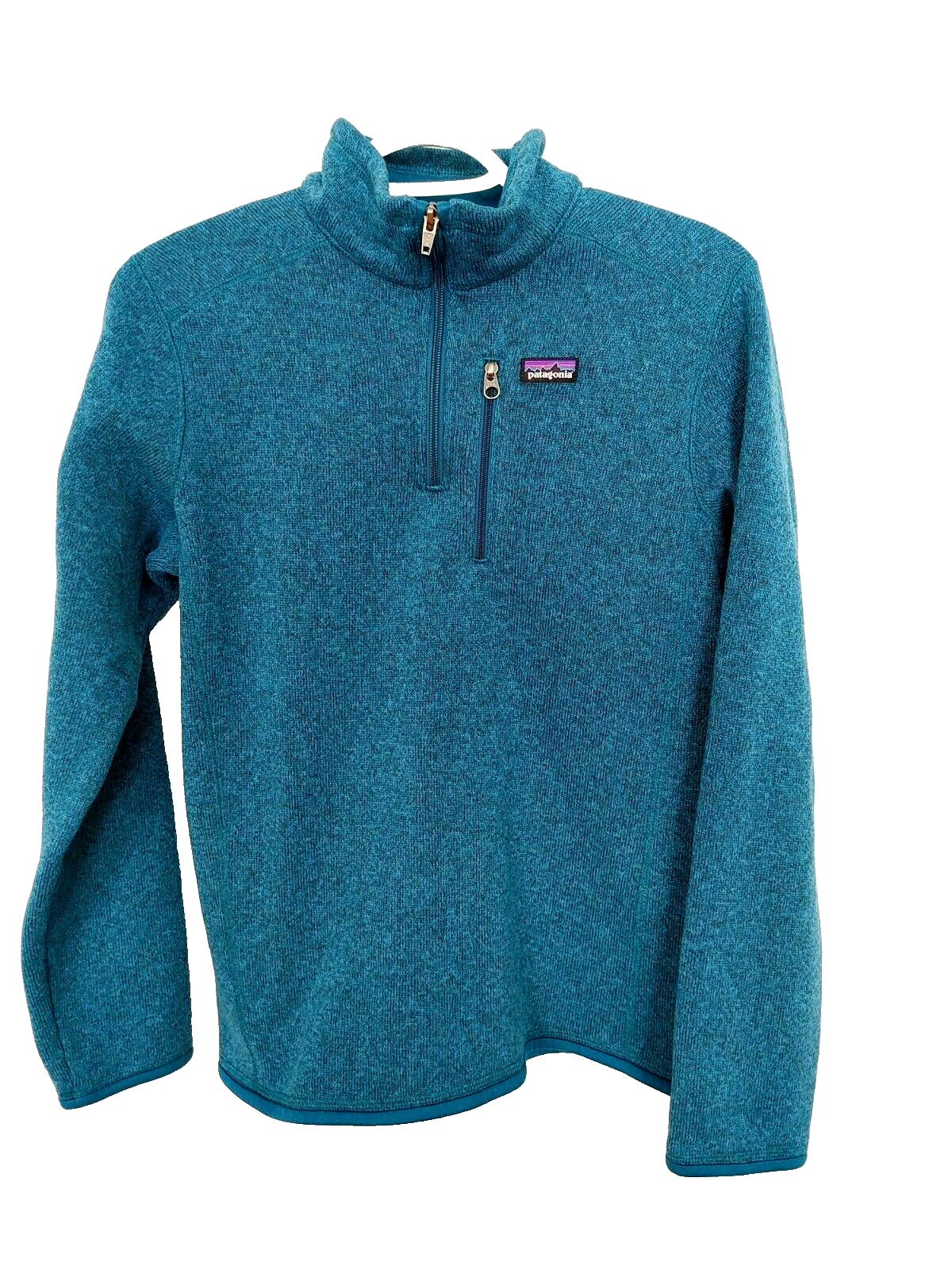 Patagonia 65705 1/4 Zip Better Sweater Pullover Turquoise Sz XXL