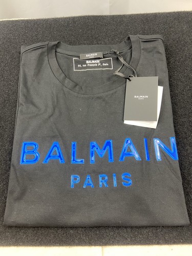 BALMAIN - 最終値下げ 8/11 BALMAIN Tシャツ Balmain signature embroidery t-shirt bulky fit | CH1EG010BC68EAB