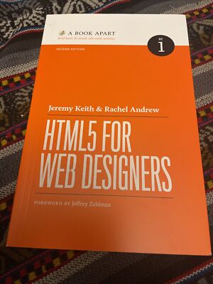 HTML5 FOR WEB DESIGNERS, Second Edition by JEREMY KEITH & RACHEL ANDREW Book The