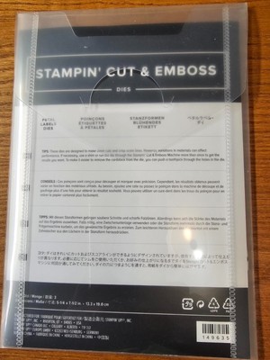 Stampin' Up! Petal Label Dies