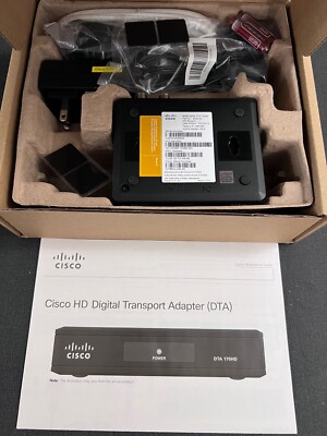 New Cisco HD DTA 170HD Digital Transport Adapter TV Receiver Remote 4040184