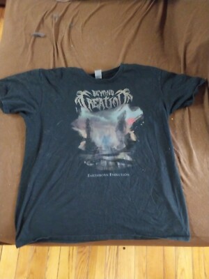 Beyond Creation Earthborn Evolution Shirt XL TECHNICAL Death Metal